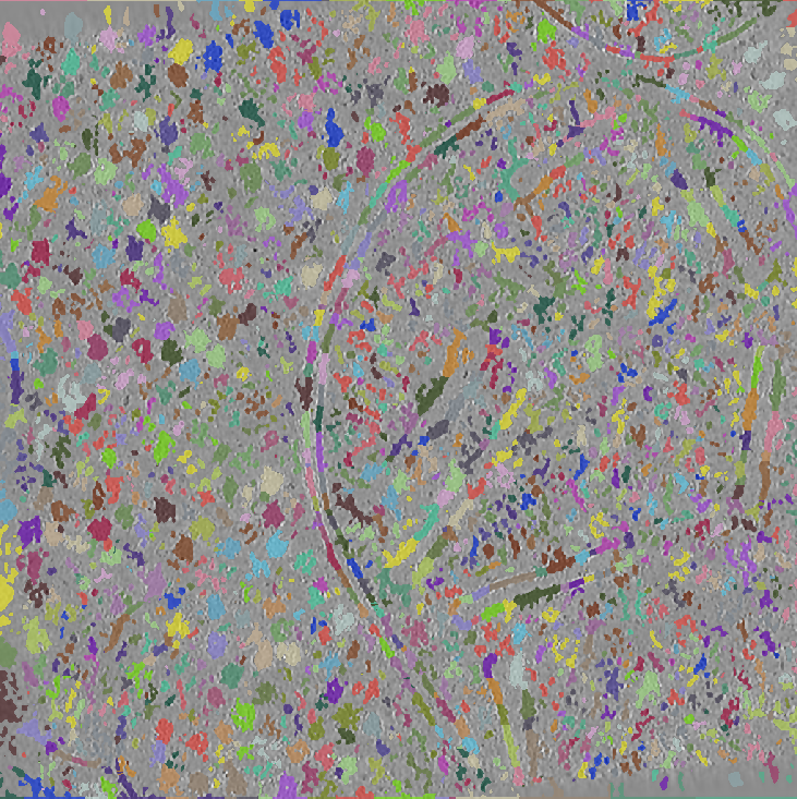 Fig. 3B: Output from S2 - Instance segmentation